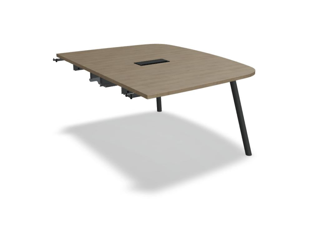 Echo ETM16BL - Tisch in Honigeiche präsentiert im Onlineshop von KAQTU Design AG. Esstisch ist von Mdd