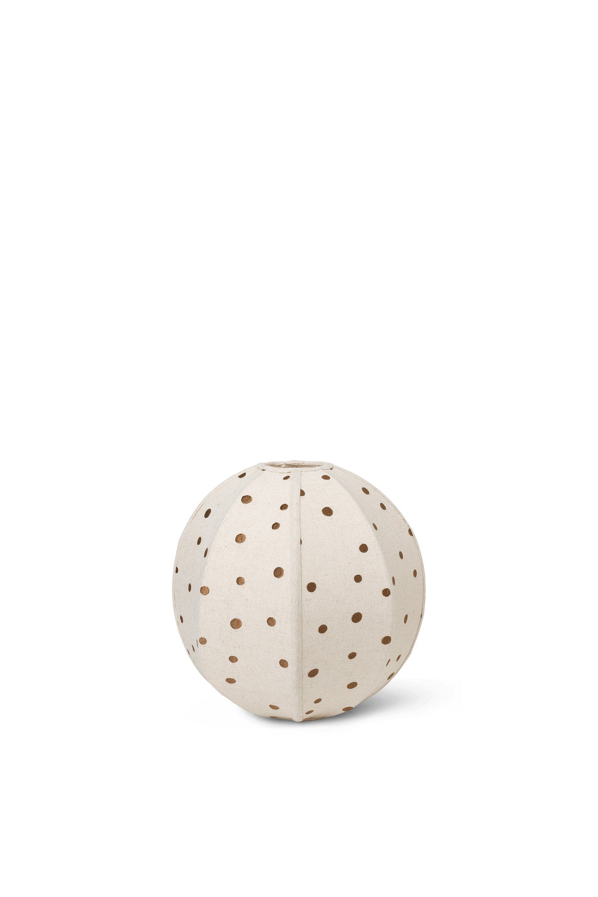 Dots Lampenschirm in Beige präsentiert im Onlineshop von KAQTU Design AG. Lampenschirm ist von Ferm Living