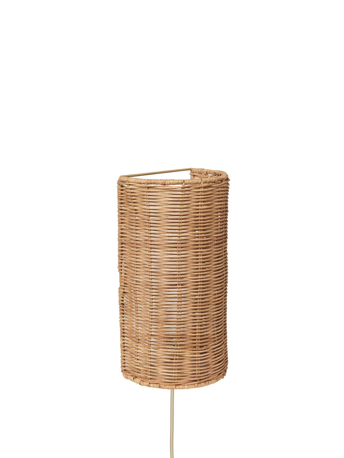 Dou Wand Lampenschirm in Braun präsentiert im Onlineshop von KAQTU Design AG. Lampenschirm ist von Ferm Living