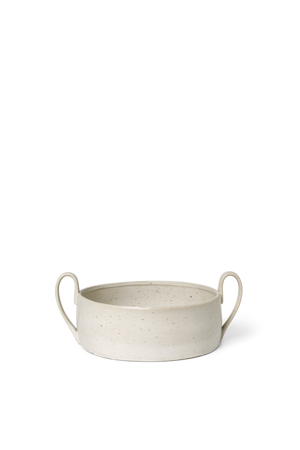 Flow Schale Centrepiece in Off-White präsentiert im Onlineshop von KAQTU Design AG. Schalen ist von Ferm Living
