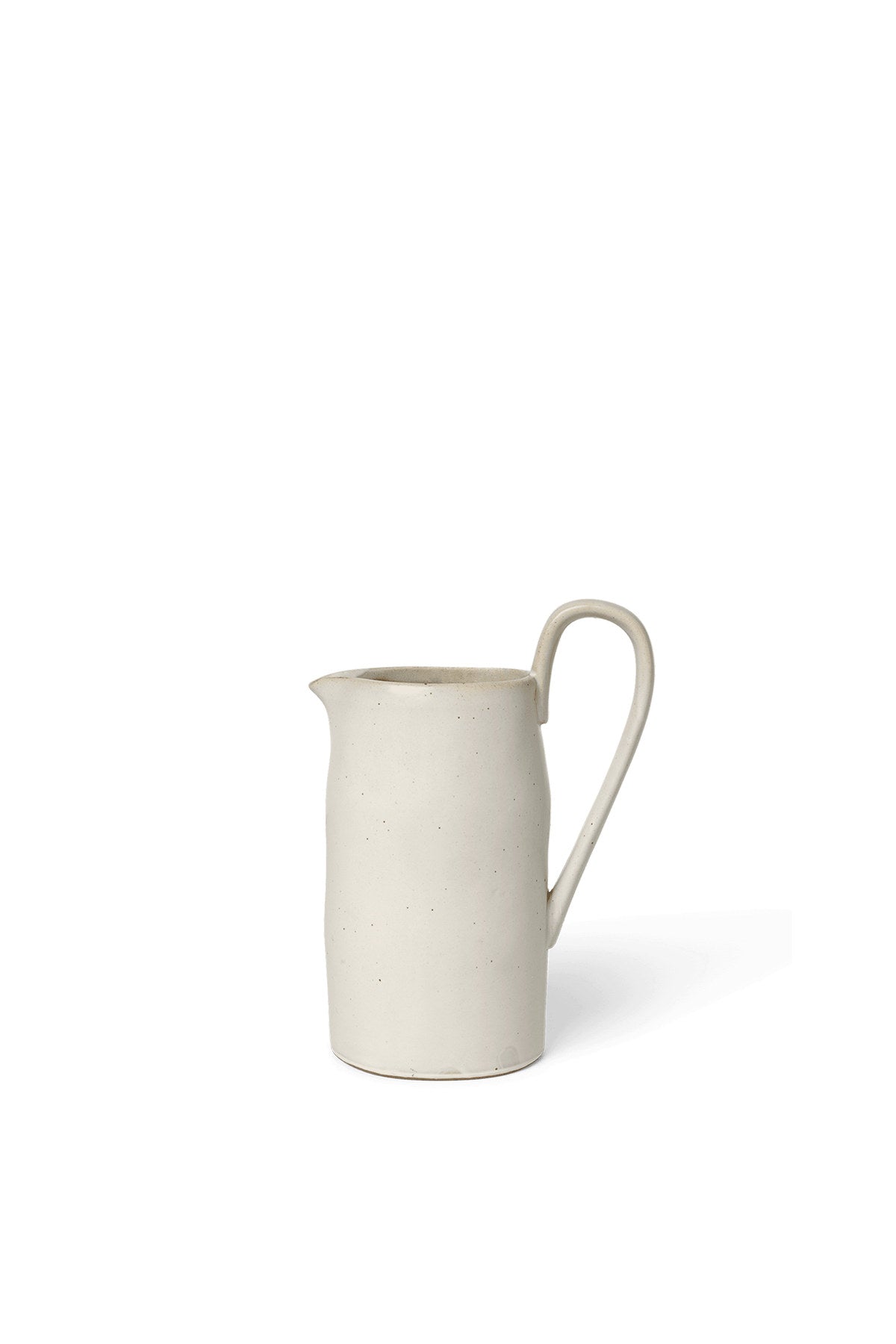 Flow Aufbewahrungsbehälter mit Löffel in Off-White präsentiert im Onlineshop von KAQTU Design AG. Krug ist von Ferm Living