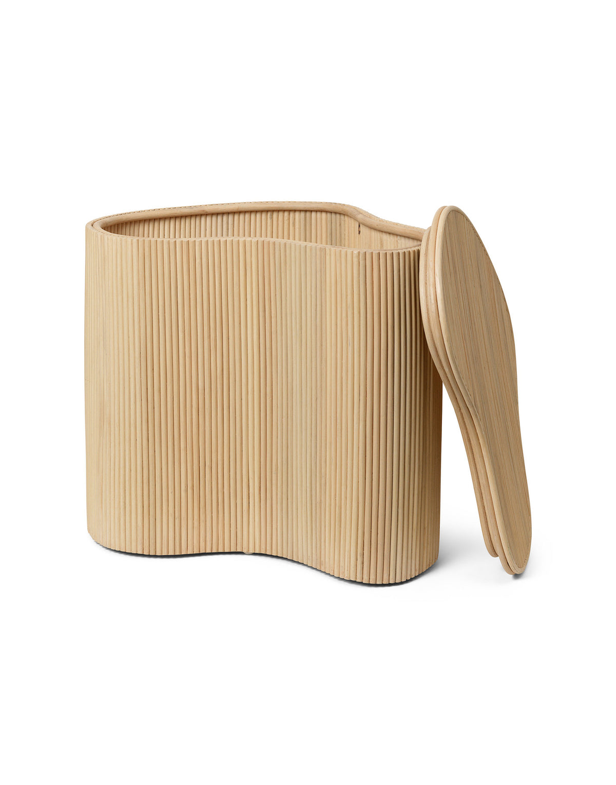 Isola Ablagetisch in Natur präsentiert im Onlineshop von KAQTU Design AG. Beistelltisch ist von Ferm Living