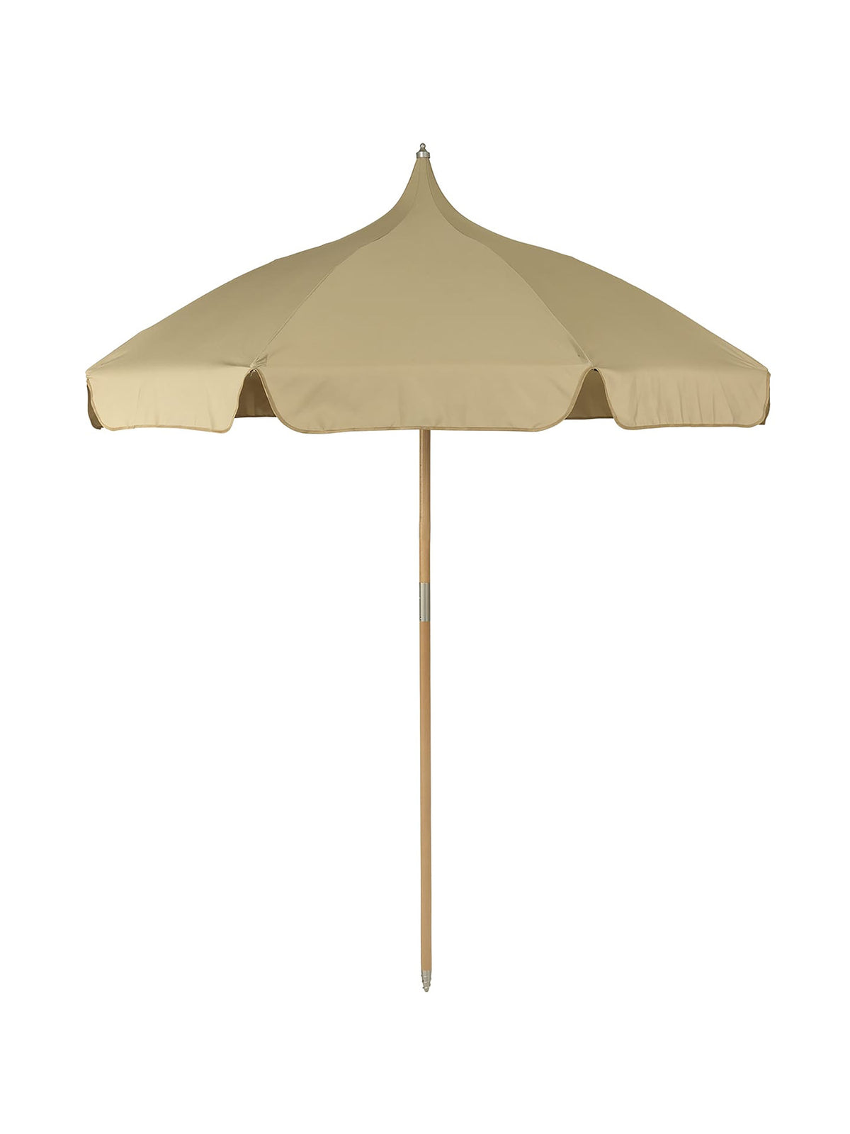 Lulle Sonnenschirm in Kaschmir präsentiert im Onlineshop von KAQTU Design AG. Sonnenschirm ist von Ferm Living