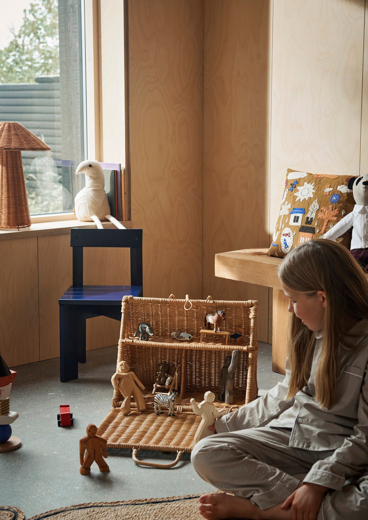 A Haus Spielzeug in Natur präsentiert im Onlineshop von KAQTU Design AG. Spielzeug ist von Ferm Living