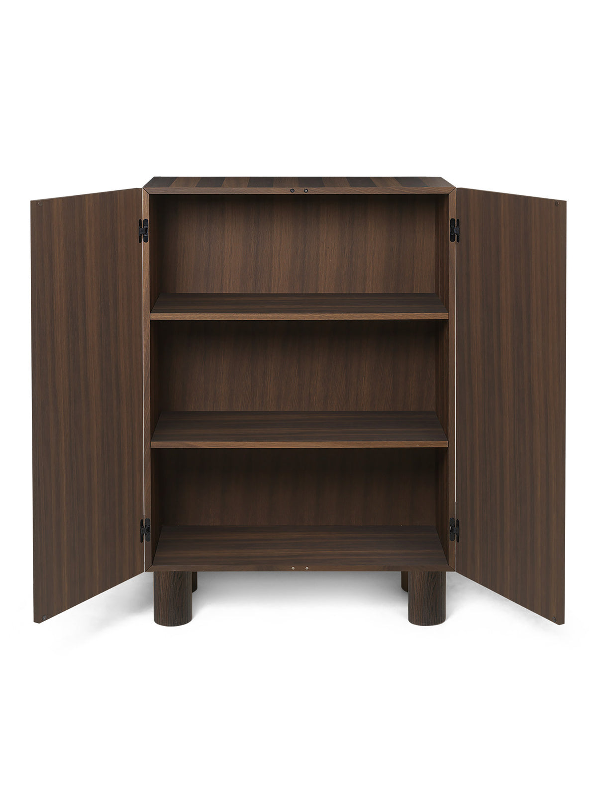 Post Aufbewahrungsschrank in Braun präsentiert im Onlineshop von KAQTU Design AG. Wandschrank ist von Ferm Living