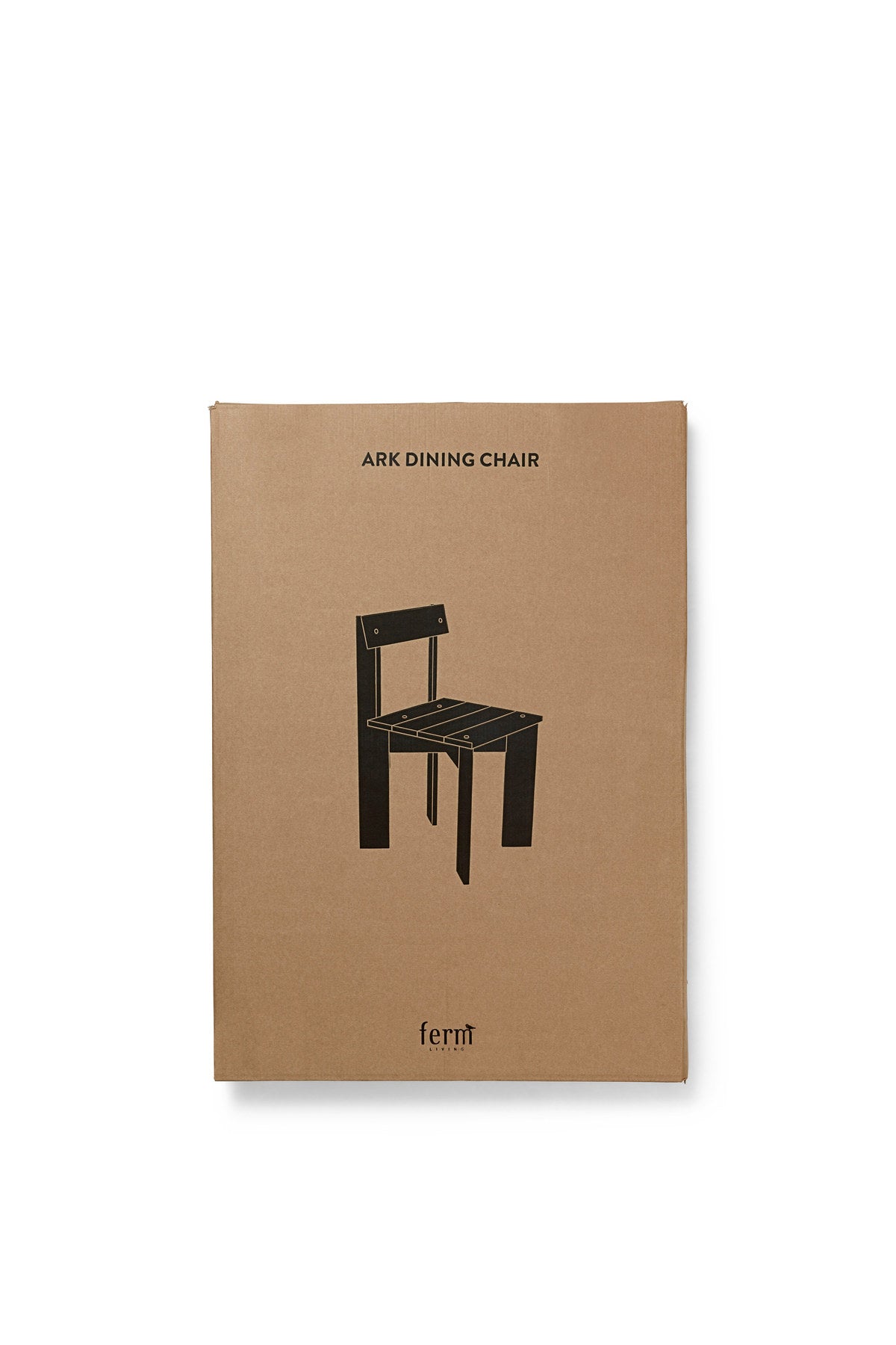 Ark Stuhl in Esche Natur präsentiert im Onlineshop von KAQTU Design AG. Stuhl ist von Ferm Living