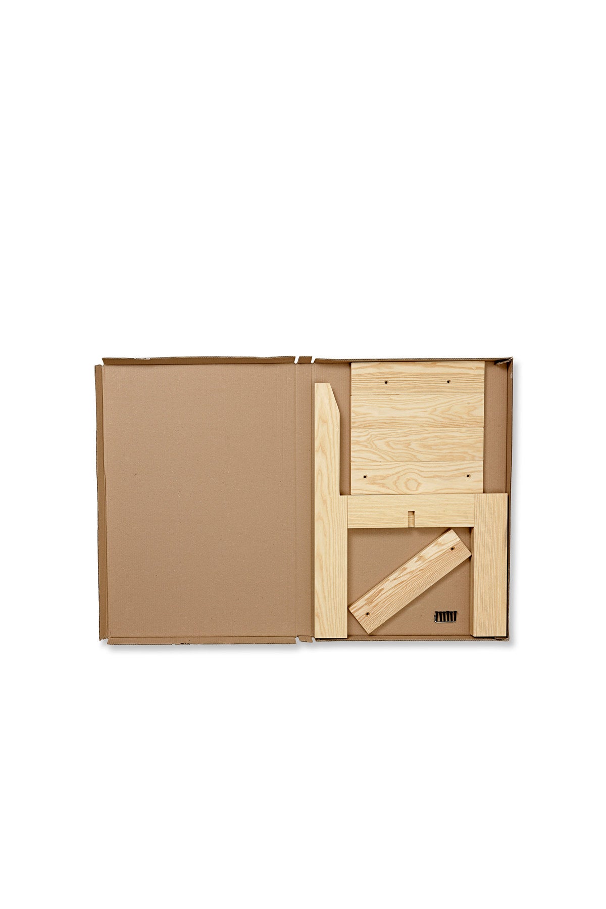 Ark Stuhl in Esche Natur präsentiert im Onlineshop von KAQTU Design AG. Stuhl ist von Ferm Living