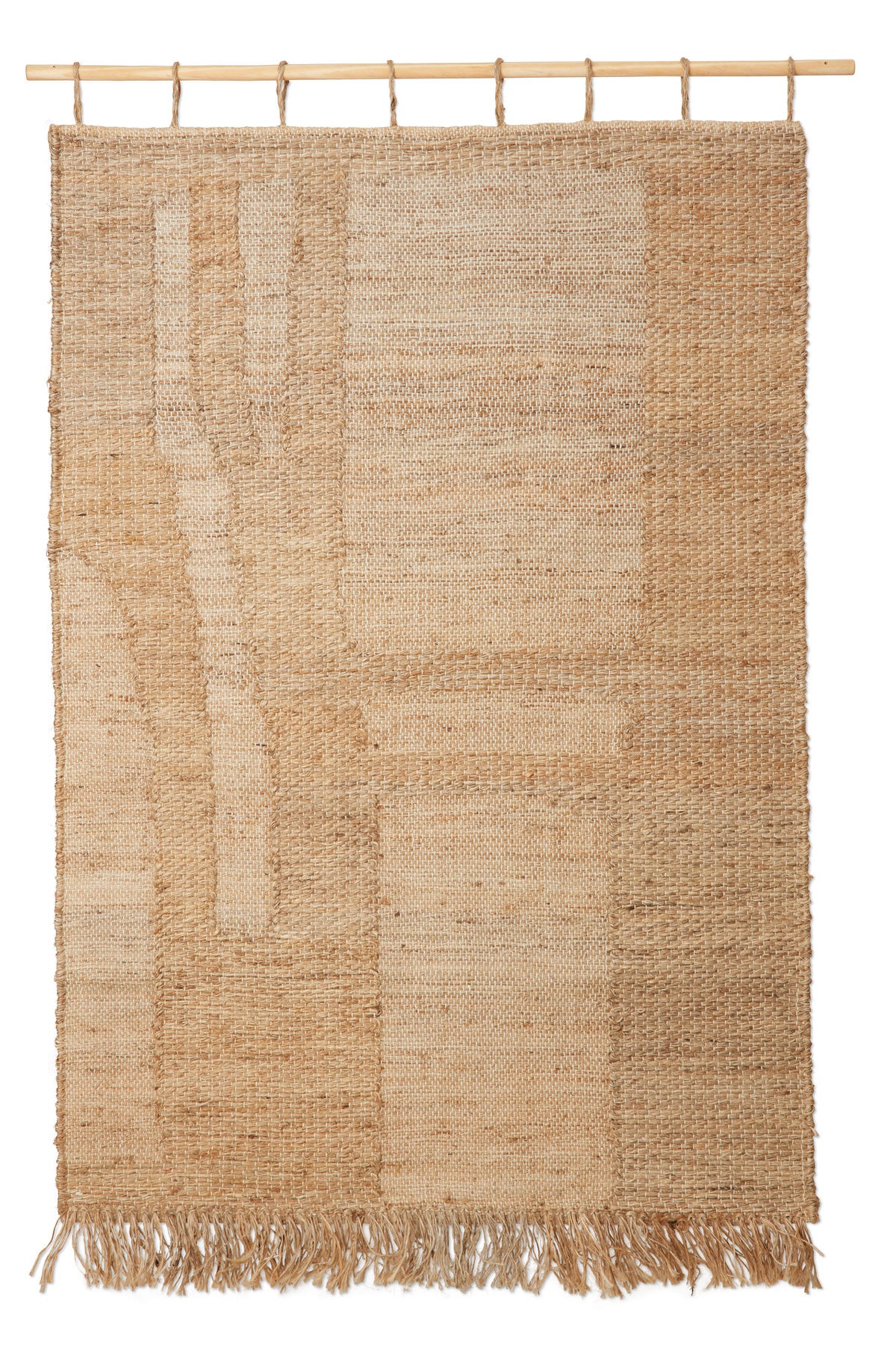 Harvest Wandteppich in Natur präsentiert im Onlineshop von KAQTU Design AG. Wandteppich ist von Ferm Living