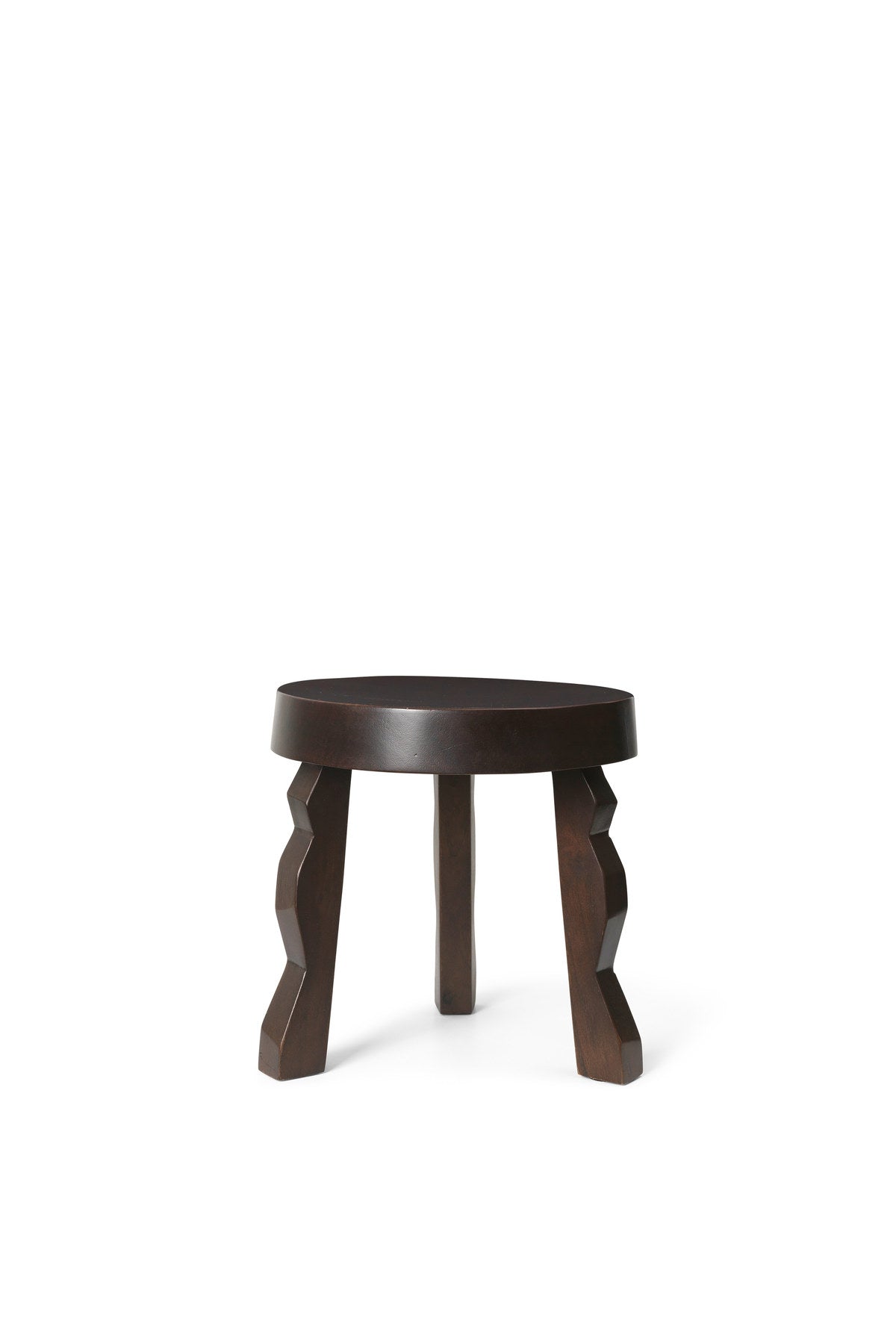 Faye Hocker in Dark Stained Mango präsentiert im Onlineshop von KAQTU Design AG. Hocker ist von Ferm Living