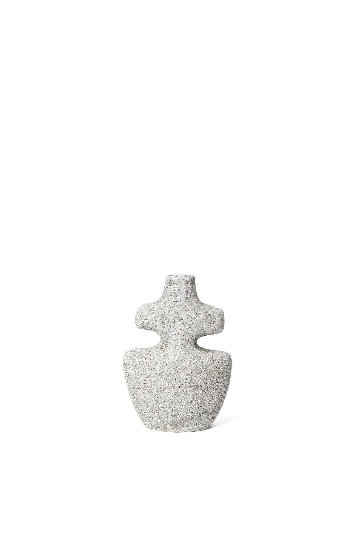 Yara Kerzenständer Medium in Grey Pumice präsentiert im Onlineshop von KAQTU Design AG. Kerzenständer ist von Ferm Living