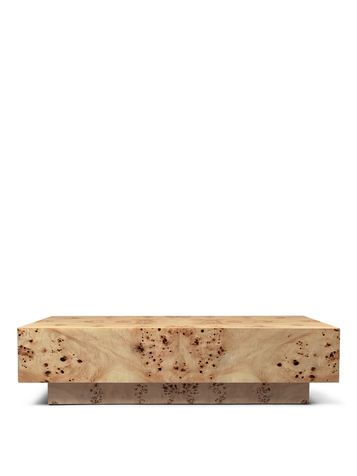 Burl Coffee Table in Natural präsentiert im Onlineshop von KAQTU Design AG. Couchtisch ist von Ferm Living