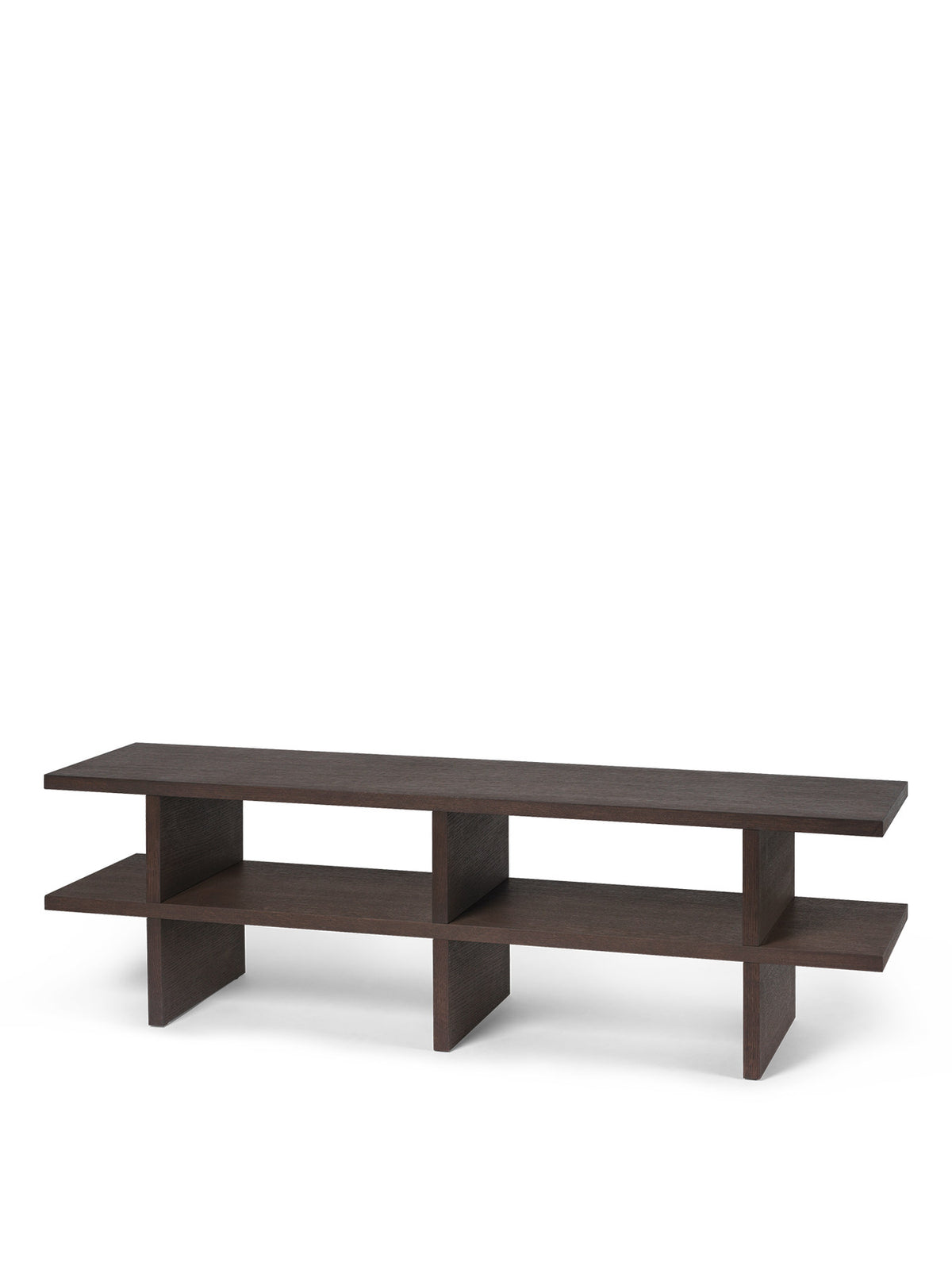 Kona Bank in Dark Stained präsentiert im Onlineshop von KAQTU Design AG. Sitzbank ist von Ferm Living