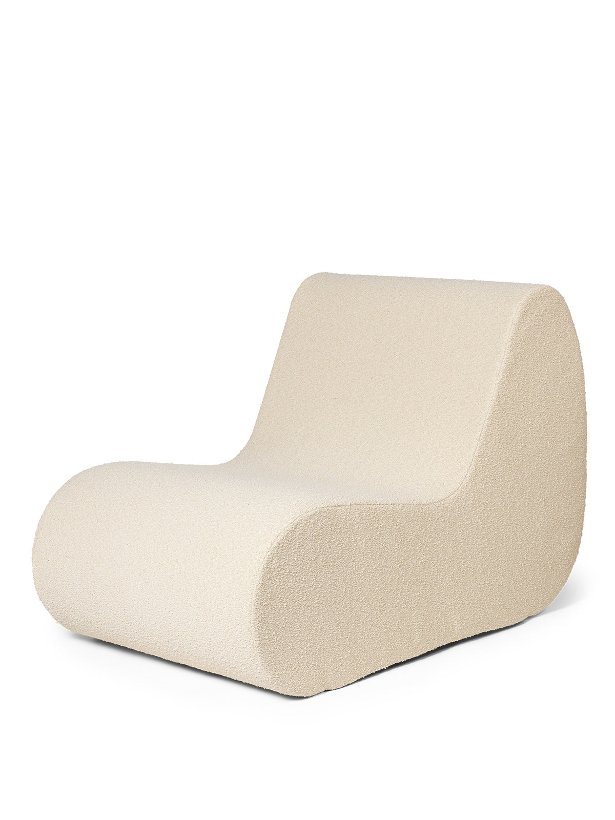 Rouli Center Module Pure Bouclé in Offwhite präsentiert im Onlineshop von KAQTU Design AG. Outdoor-Sessel ist von Ferm Living