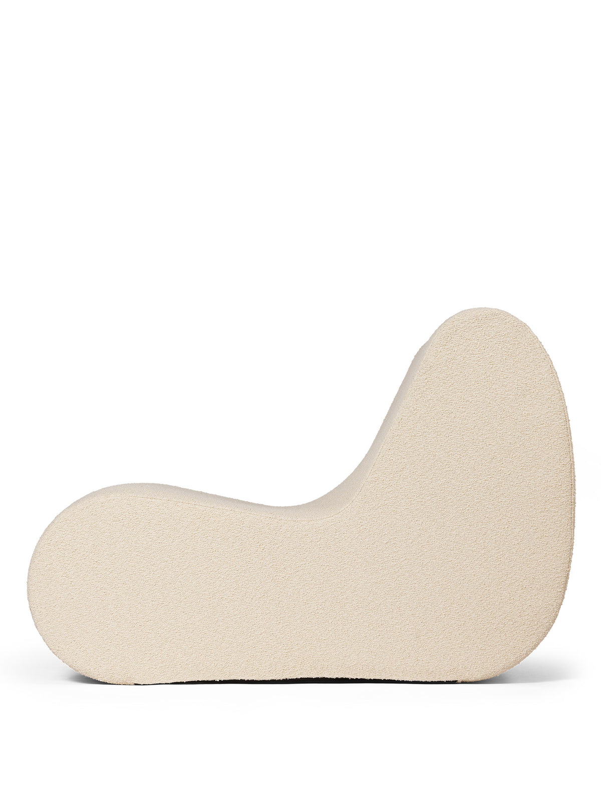 Rouli Center Module Pure Bouclé in Offwhite präsentiert im Onlineshop von KAQTU Design AG. Outdoor-Sessel ist von Ferm Living