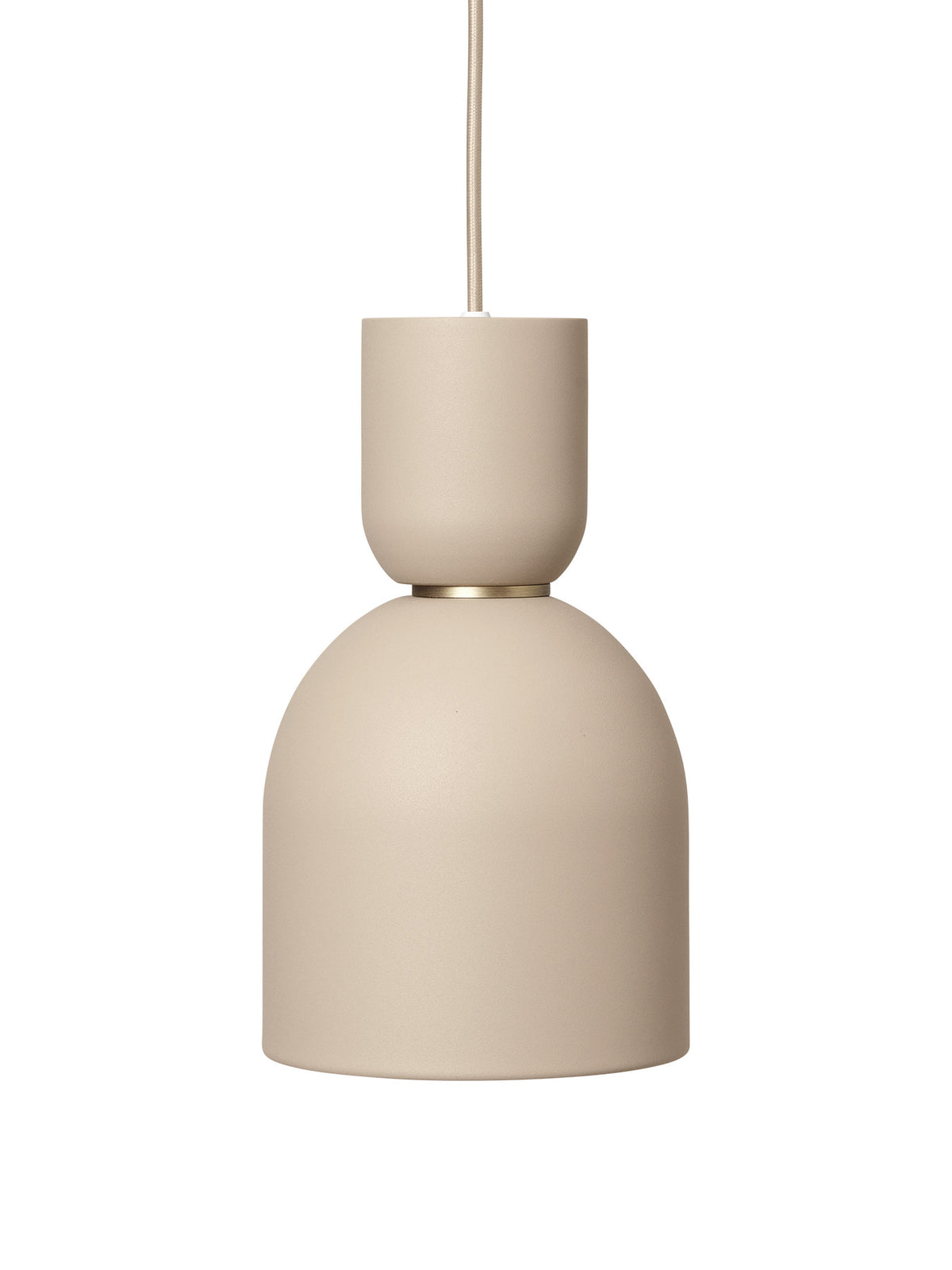 Collect Pendellampe Bell in Cashmere präsentiert im Onlineshop von KAQTU Design AG. Pendelleuchte ist von Ferm Living