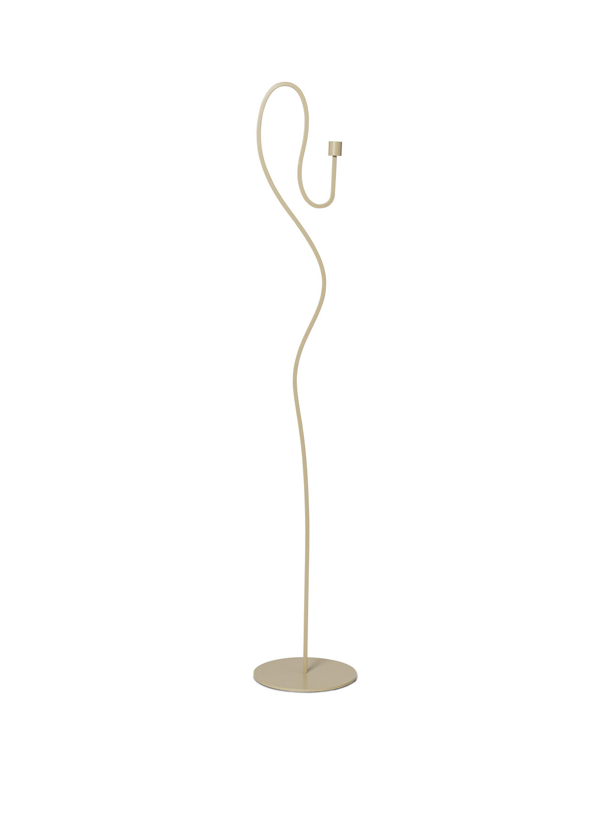 Valse Floor Kerzenhalter in Cashmere präsentiert im Onlineshop von KAQTU Design AG. Kerzenständer ist von Ferm Living