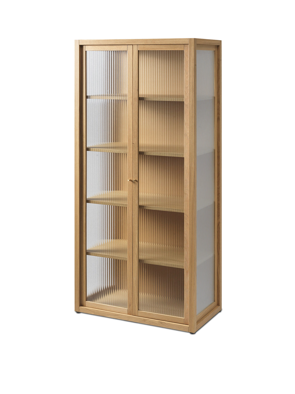 Reed Vitrine in Natural Oak präsentiert im Onlineshop von KAQTU Design AG. Vitrine ist von Ferm Living