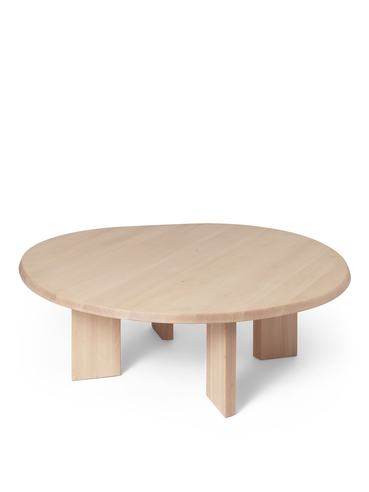 Tarn Coffee Table in White Oiled Beech präsentiert im Onlineshop von KAQTU Design AG. Couchtisch ist von Ferm Living