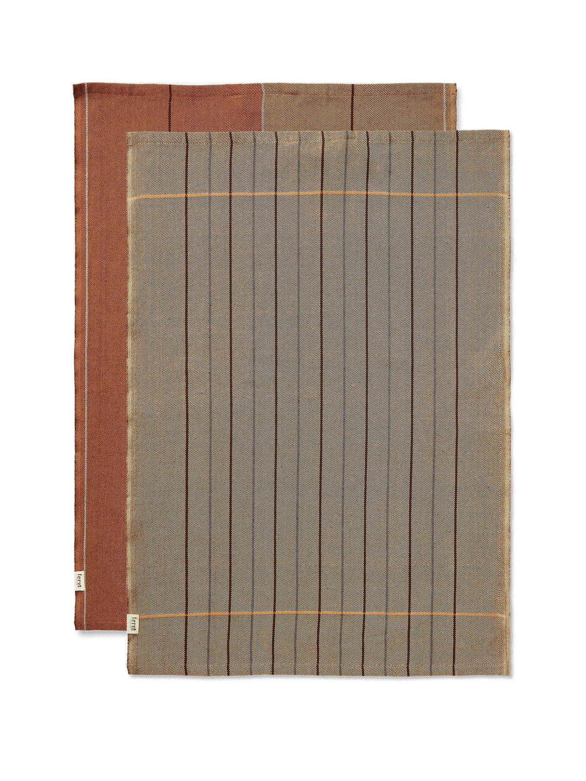 Ito Küchentuch Set of 2 in Hazel/Oat präsentiert im Onlineshop von KAQTU Design AG. Küchentuch ist von Ferm Living