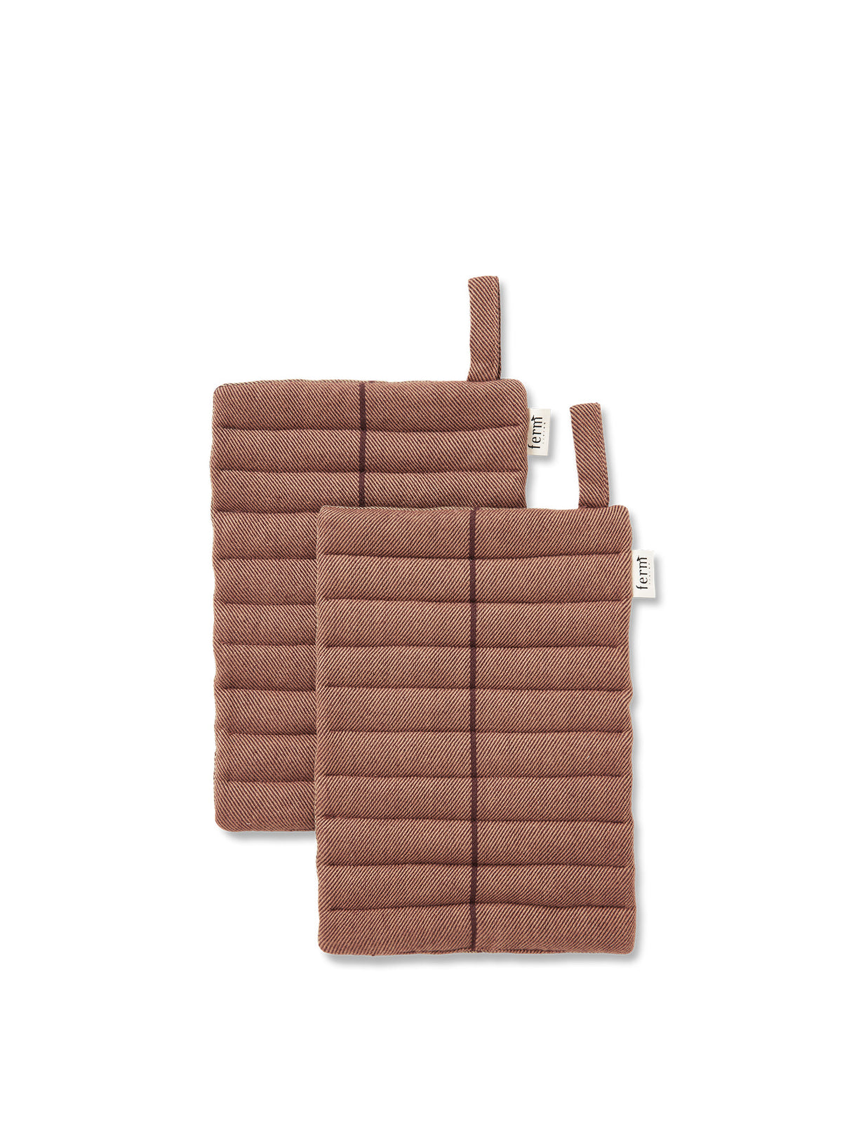 Ito Pot Holder Set of 2 in Hazel präsentiert im Onlineshop von KAQTU Design AG. Küchentuch ist von Ferm Living