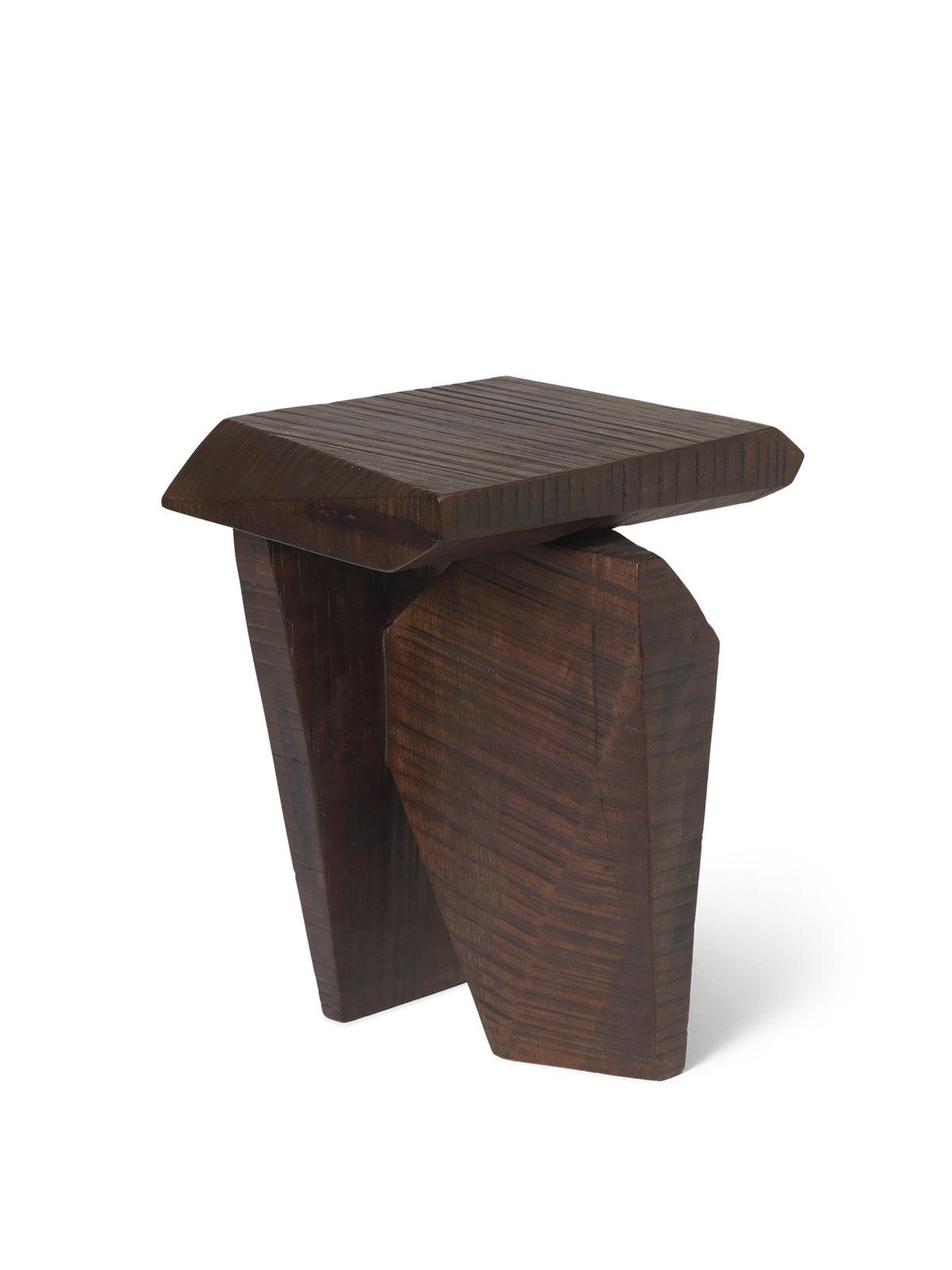 Silva Piece in Dark Stained Mango Wood präsentiert im Onlineshop von KAQTU Design AG. Beistelltisch ist von Ferm Living