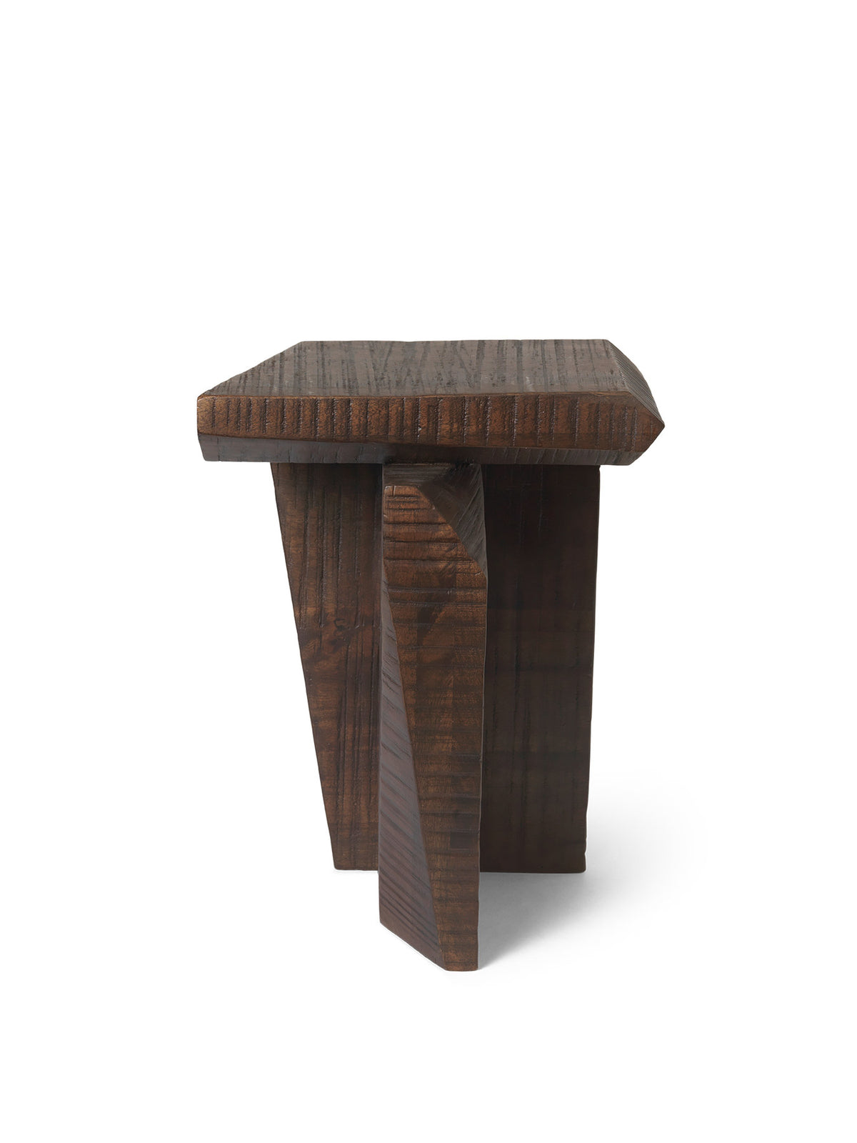 Silva Piece in Dark Stained Mango Wood präsentiert im Onlineshop von KAQTU Design AG. Beistelltisch ist von Ferm Living