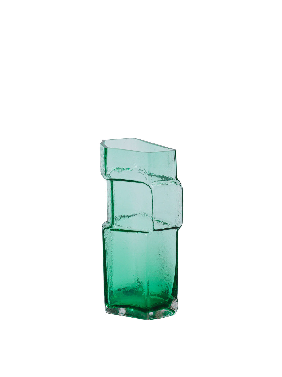 Muro Vase H23 in Recyceltes Grün präsentiert im Onlineshop von KAQTU Design AG. Vase ist von Ferm Living