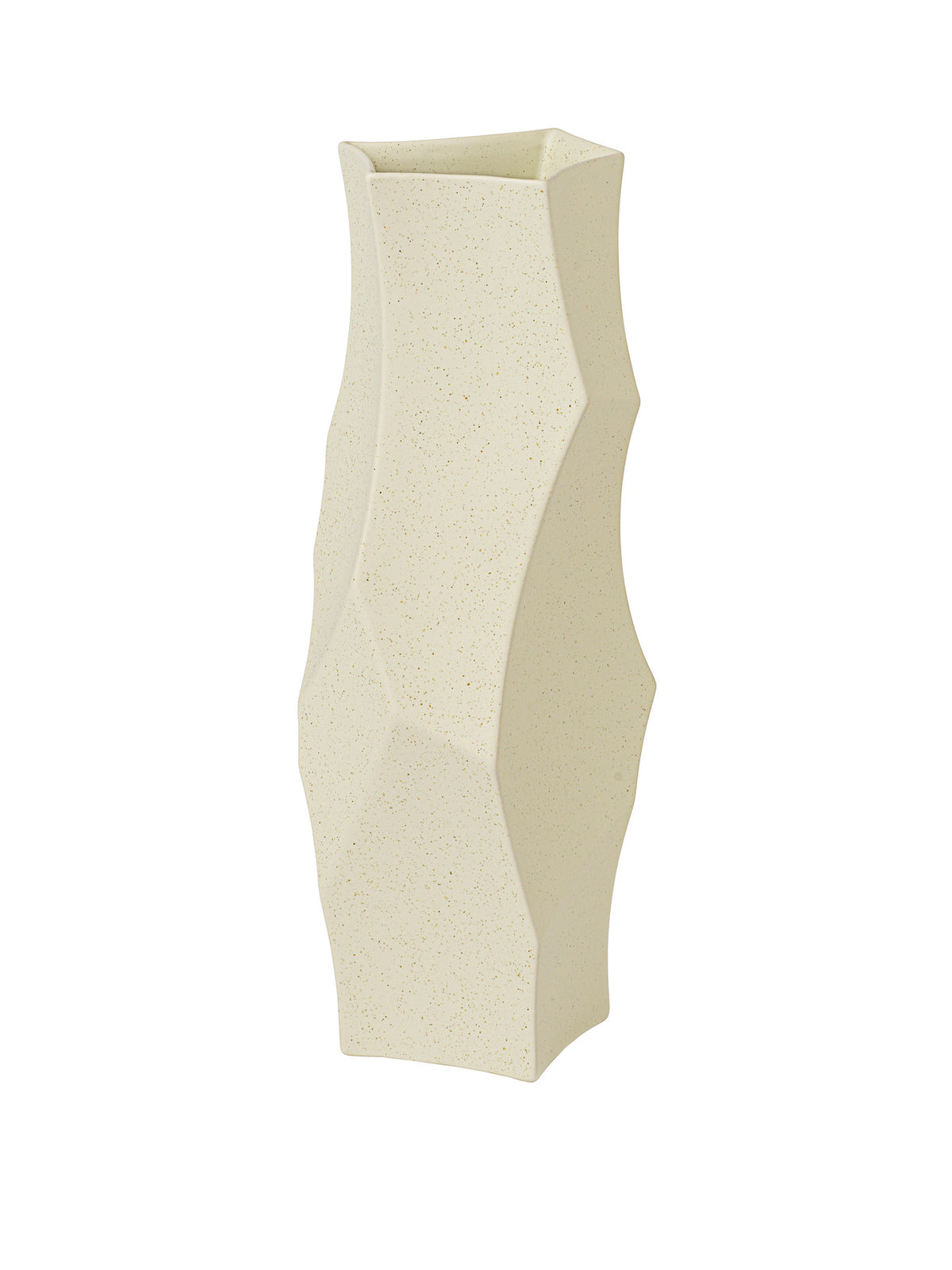 Cueva Vase H37 in Cremeweiss präsentiert im Onlineshop von KAQTU Design AG. Vase ist von Ferm Living