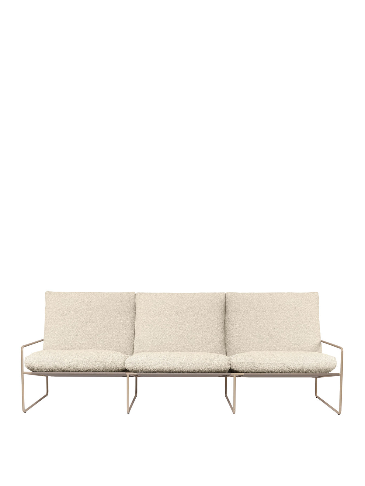 Desert 3-Sitzer in Kaschmir/Off-weiss präsentiert im Onlineshop von KAQTU Design AG. Lounge Sofa ist von Ferm Living