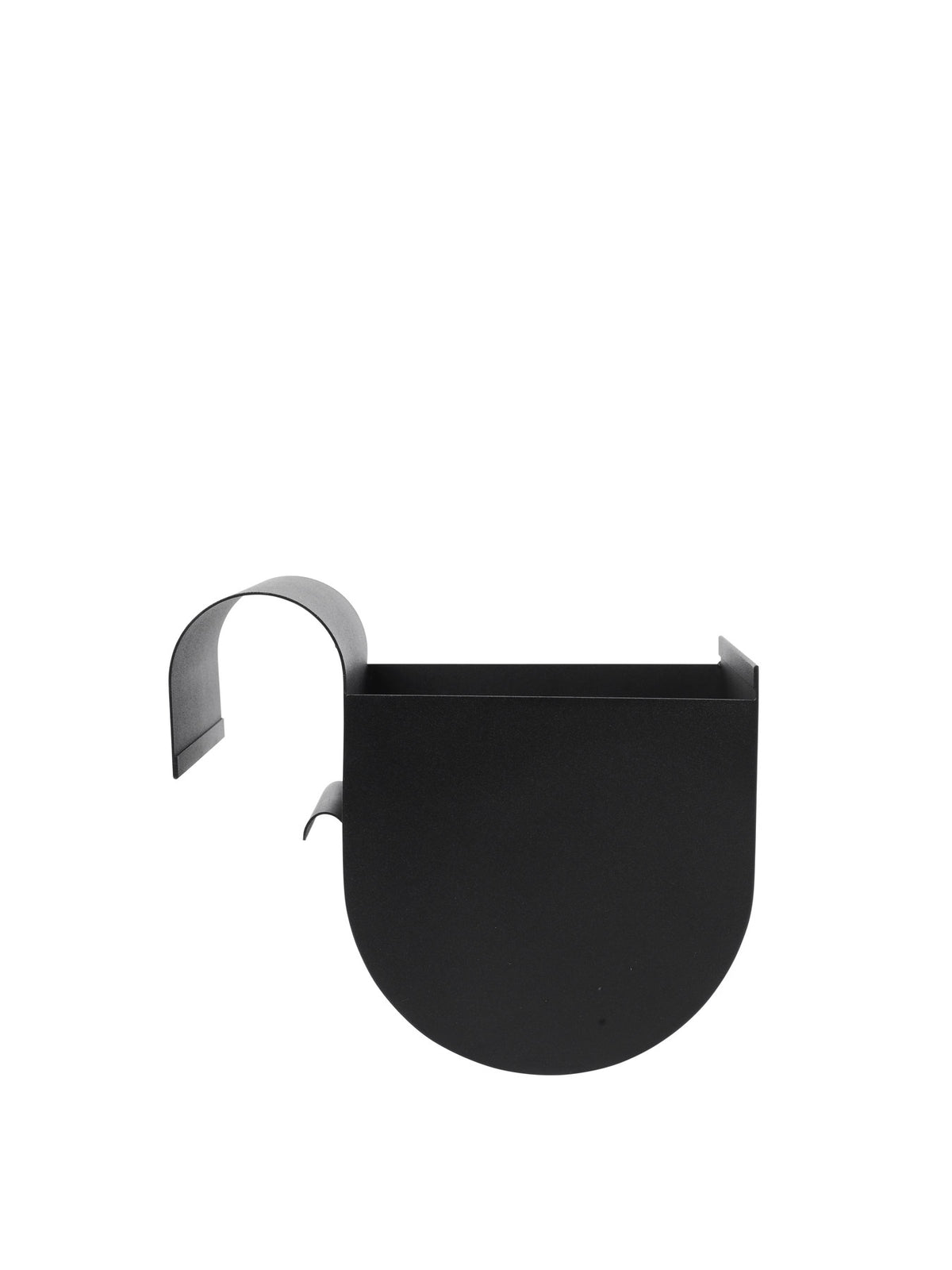 Uma Balkonbox in Schwarz präsentiert im Onlineshop von KAQTU Design AG. Balkonkiste ist von Ferm Living