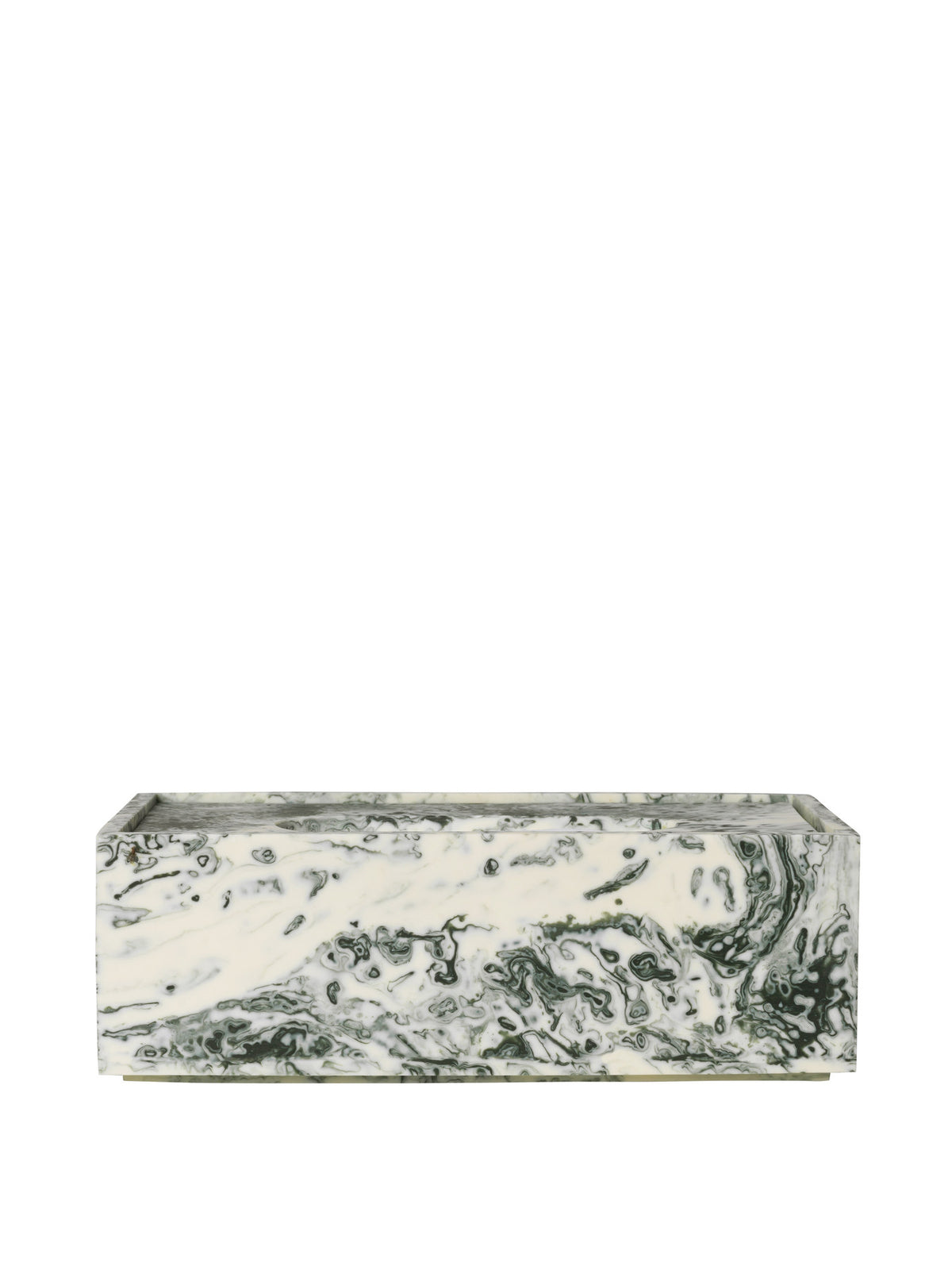 Mist Taschentuchbox in Smaragdgrün Off-weiss präsentiert im Onlineshop von KAQTU Design AG. Küchenhelfer ist von Ferm Living