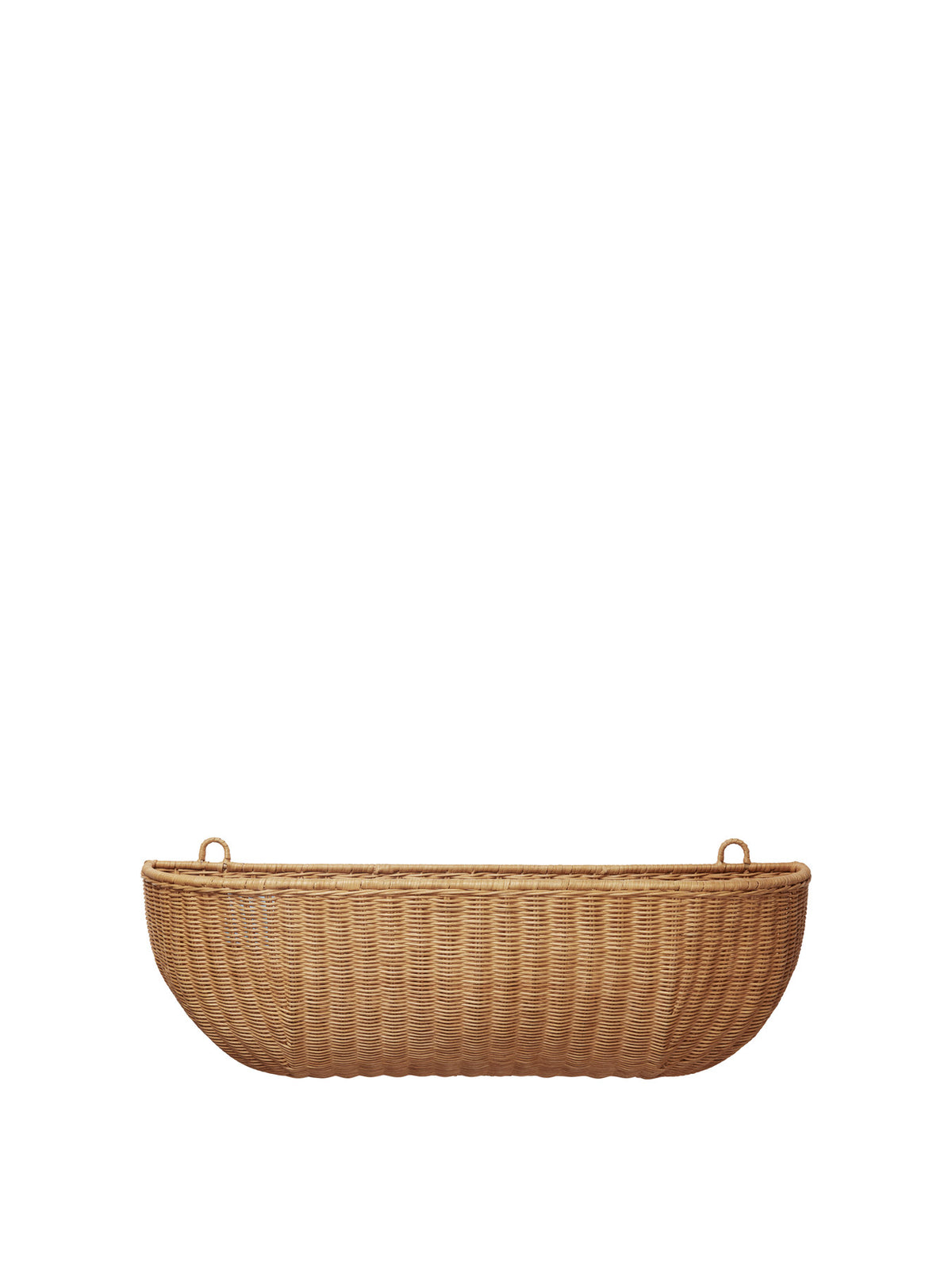 Braided Wall Pocket 75x14 in Natural präsentiert im Onlineshop von KAQTU Design AG. Wanddeko ist von Ferm Living