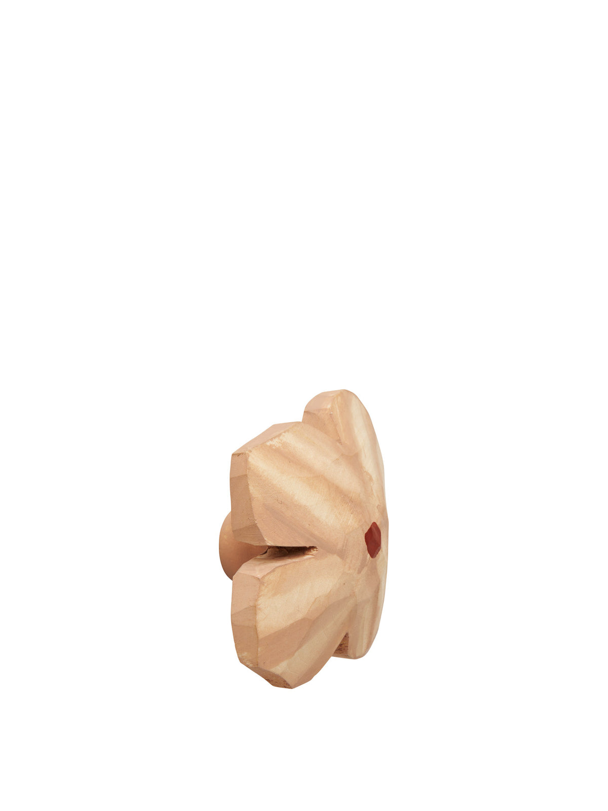 Poesie Hand carved Hook in Rose präsentiert im Onlineshop von KAQTU Design AG. Kleiderhaken ist von Ferm Living