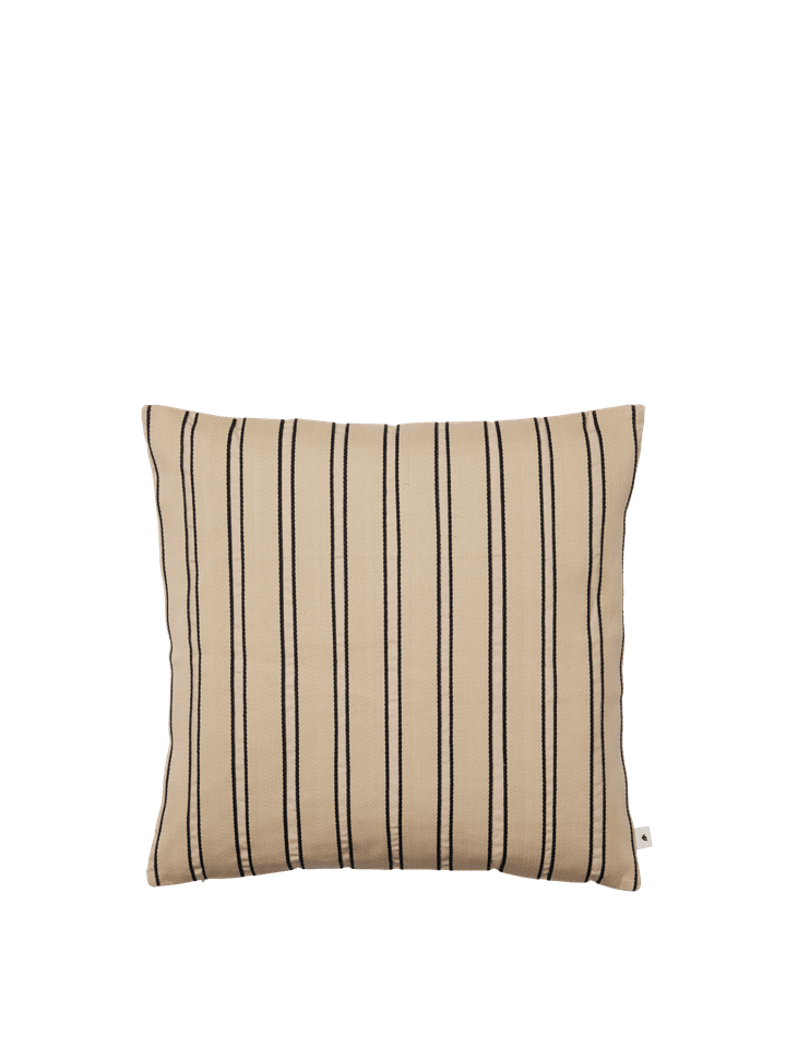 Twill Kissen in Cashmere/Black präsentiert im Onlineshop von KAQTU Design AG. Deko Kissen ist von Ferm Living