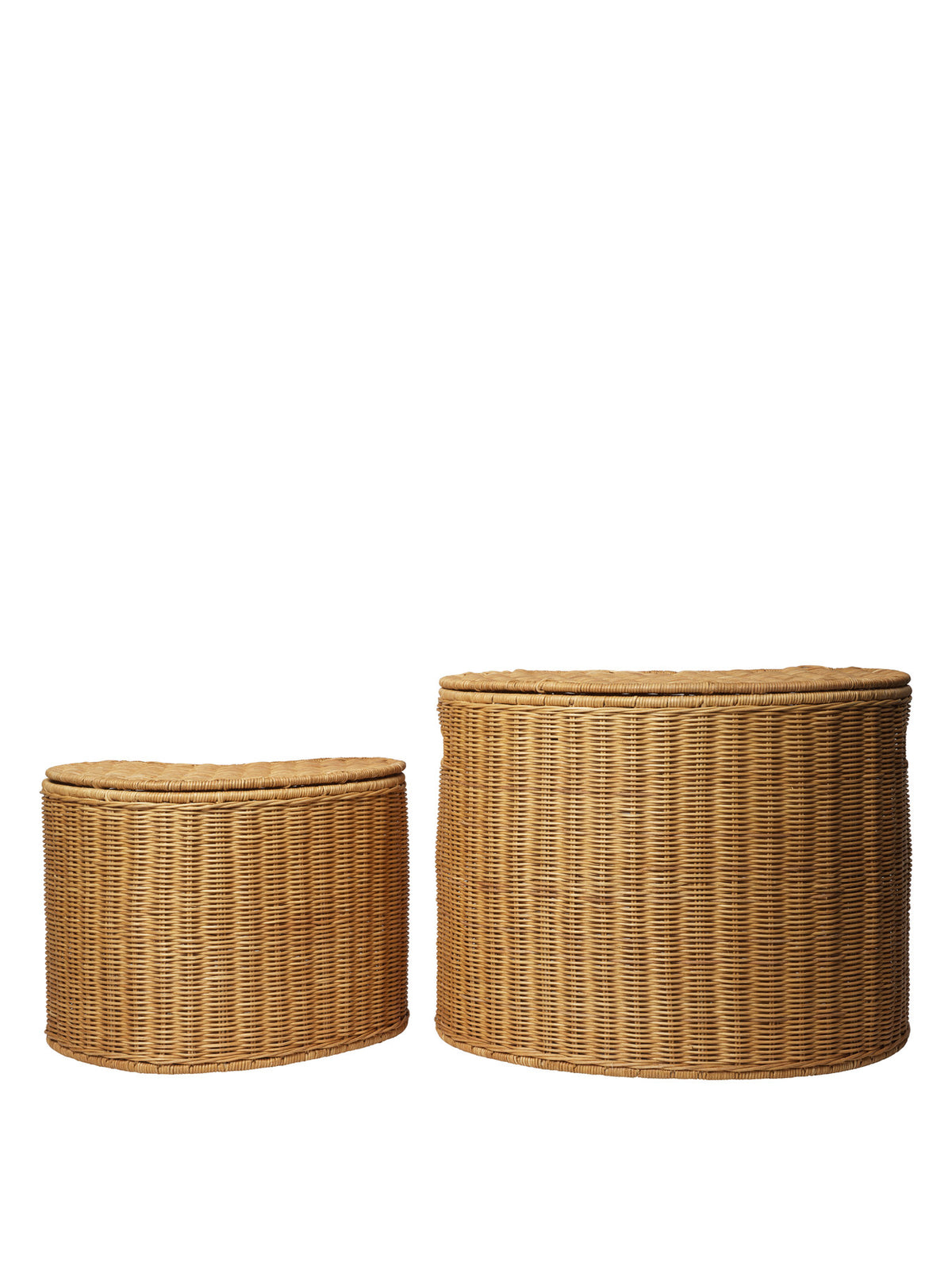 Willora Aufbewahrungsbox Set of 2 in Natural präsentiert im Onlineshop von KAQTU Design AG. Aufbewahrungskorb ist von Ferm Living