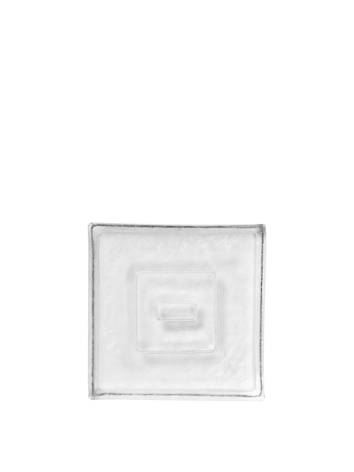 Gradia Candle Holder Square in Clear präsentiert im Onlineshop von KAQTU Design AG. Kerzenständer ist von Ferm Living