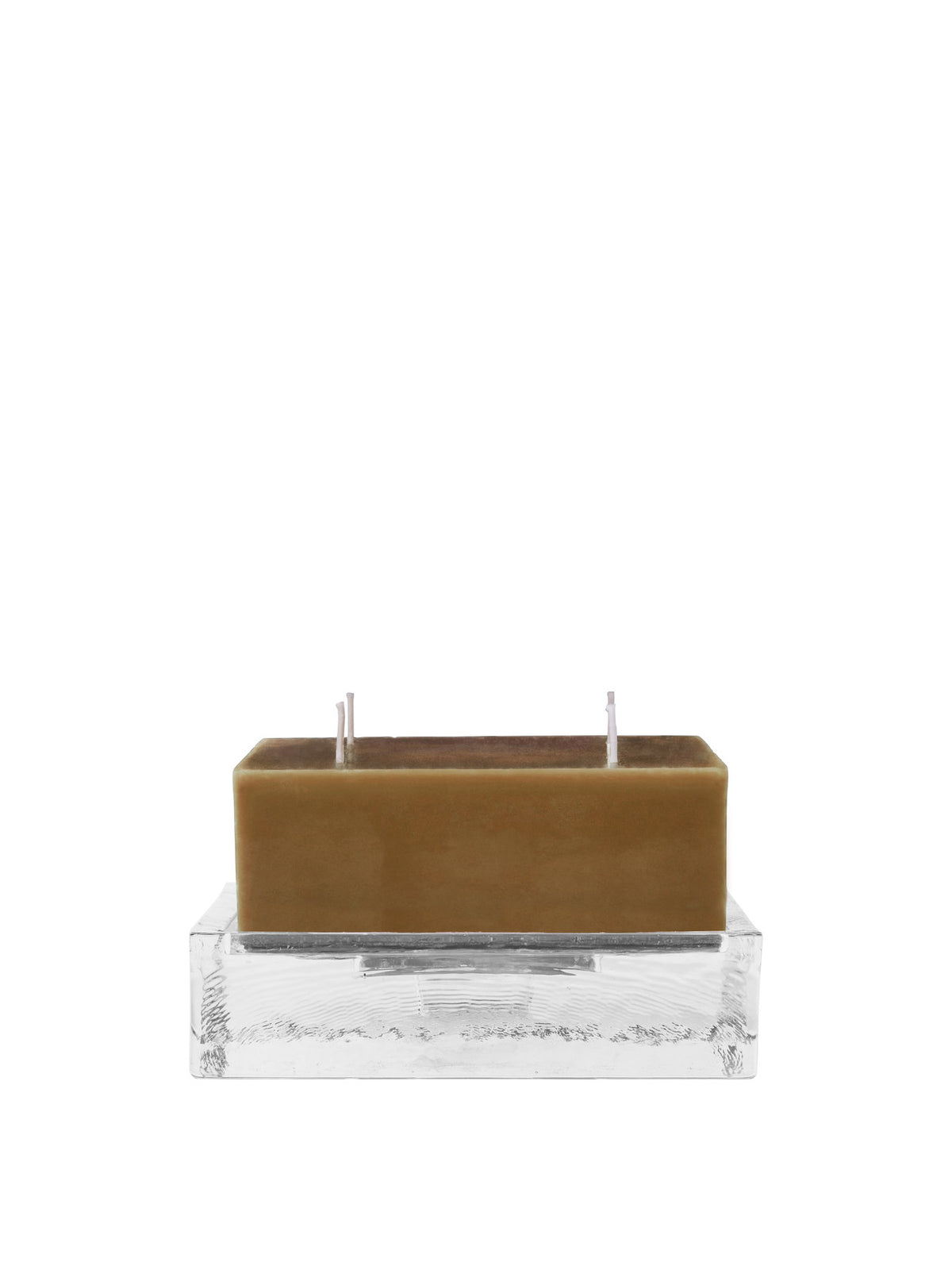 Gradia Candle Holder Square in Clear präsentiert im Onlineshop von KAQTU Design AG. Kerzenständer ist von Ferm Living