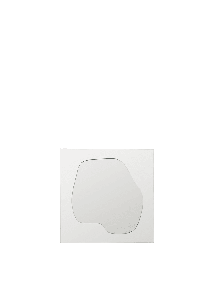 Folia Spiegel H45 in Silver präsentiert im Onlineshop von KAQTU Design AG. Wandspiegel ist von Ferm Living