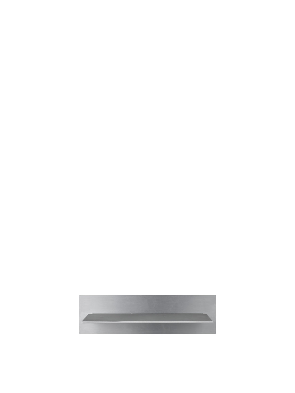Lager Wandregal Single 35 in Aluminium präsentiert im Onlineshop von KAQTU Design AG. Wandregal ist von Ferm Living