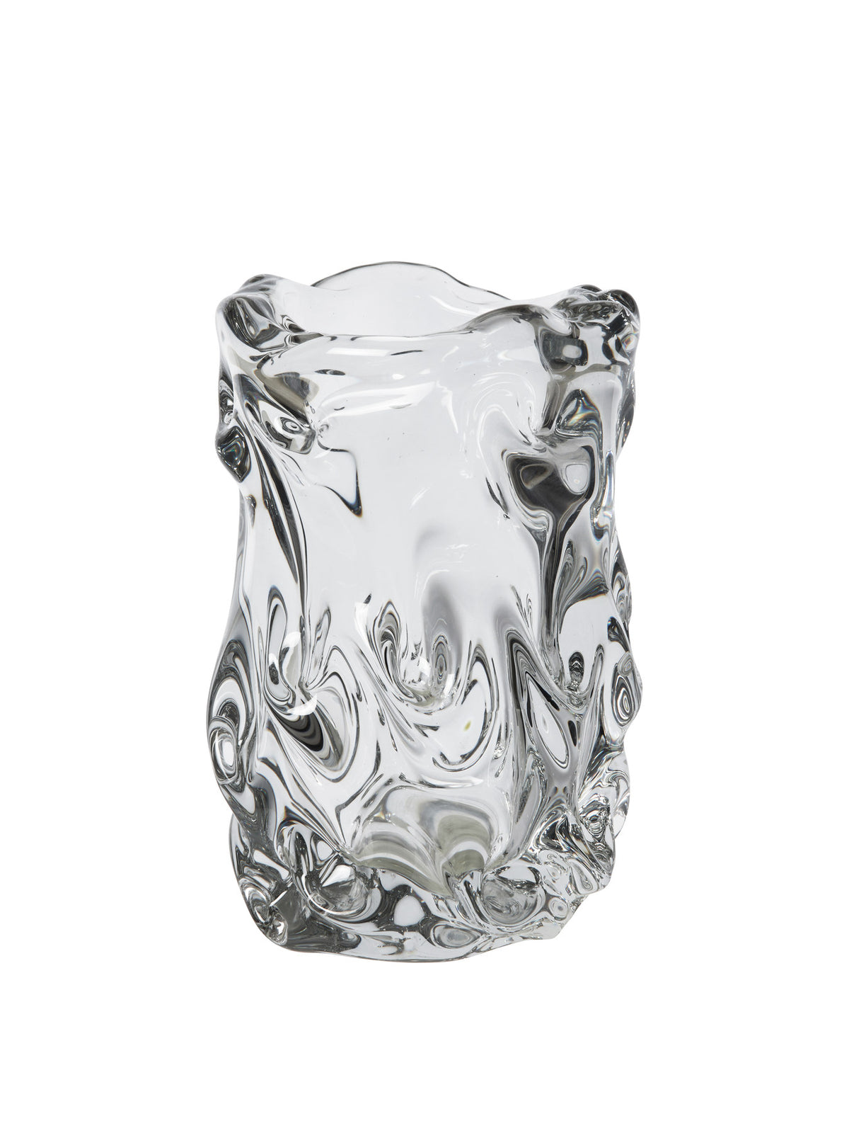 Virelle Vase H24 in Clear präsentiert im Onlineshop von KAQTU Design AG. Vase ist von Ferm Living