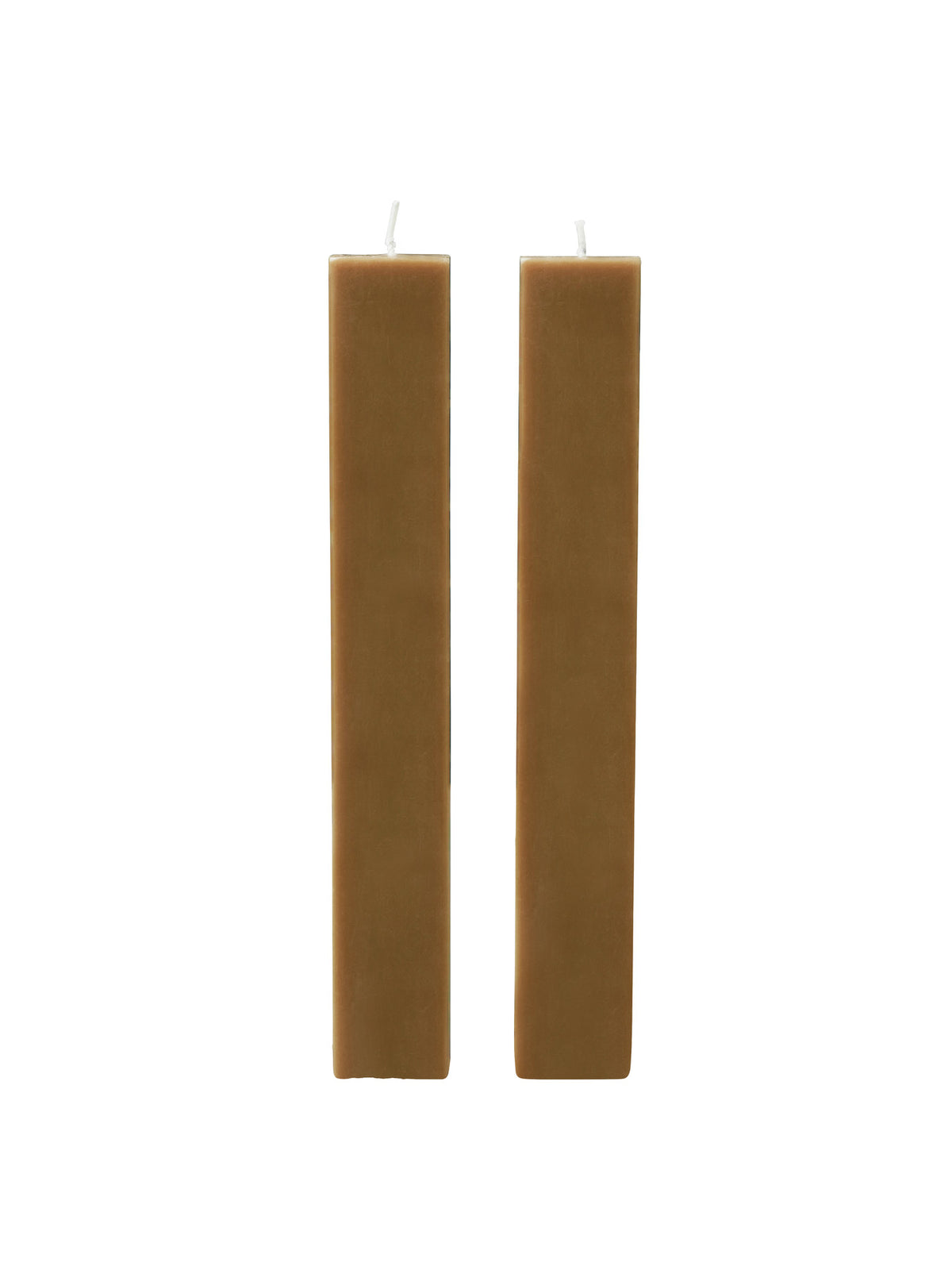 Burren Pillar Candles Set of 2 in Bronze präsentiert im Onlineshop von KAQTU Design AG. Kerzen ist von Ferm Living