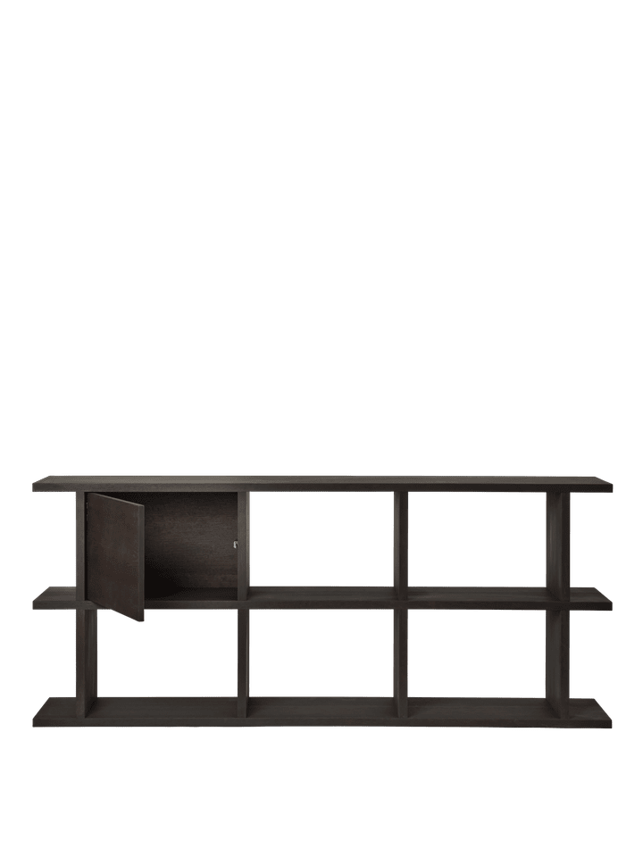 Kona Bücherregal Cabinet Insert in Dark Stained präsentiert im Onlineshop von KAQTU Design AG. Standregal ist von Ferm Living