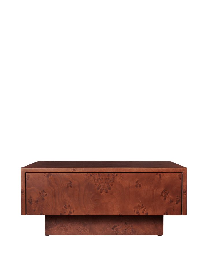 Burl Storage Couchtisch in Dark Stained Burl präsentiert im Onlineshop von KAQTU Design AG. Couchtisch ist von Ferm Living