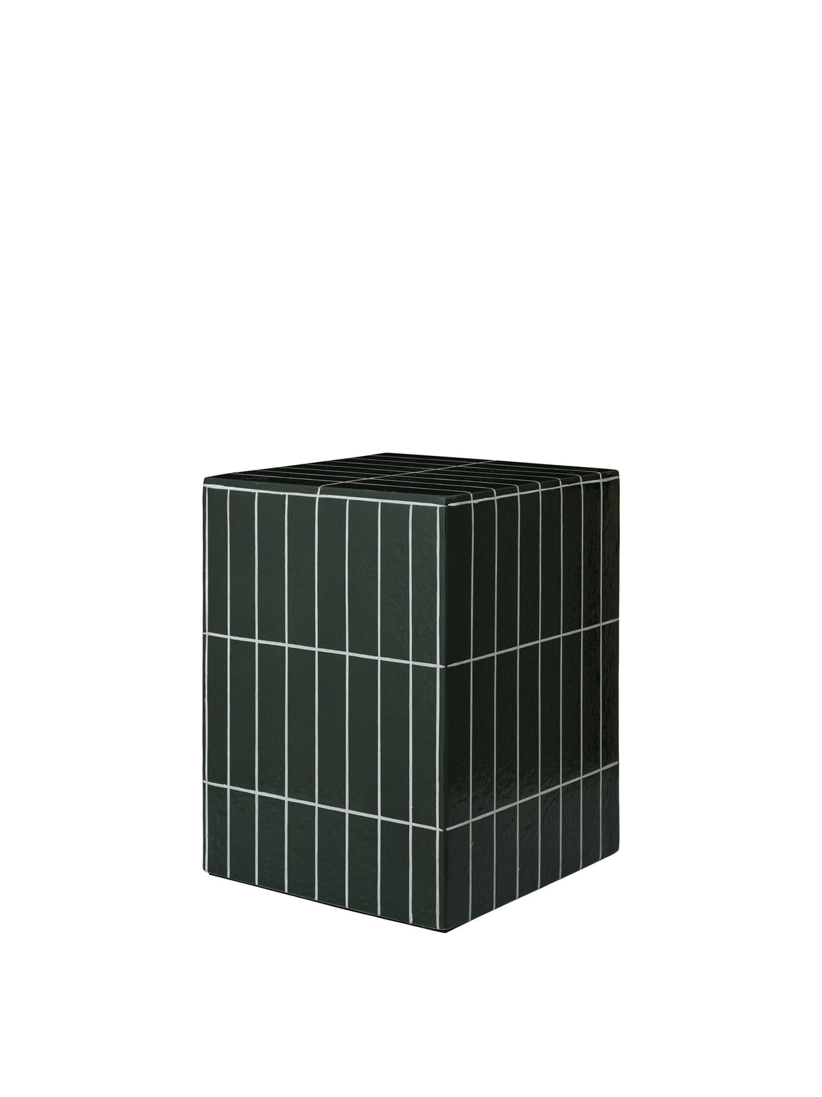 Pillar Beistelltisch in Dark Green präsentiert im Onlineshop von KAQTU Design AG. Beistelltisch ist von Ferm Living