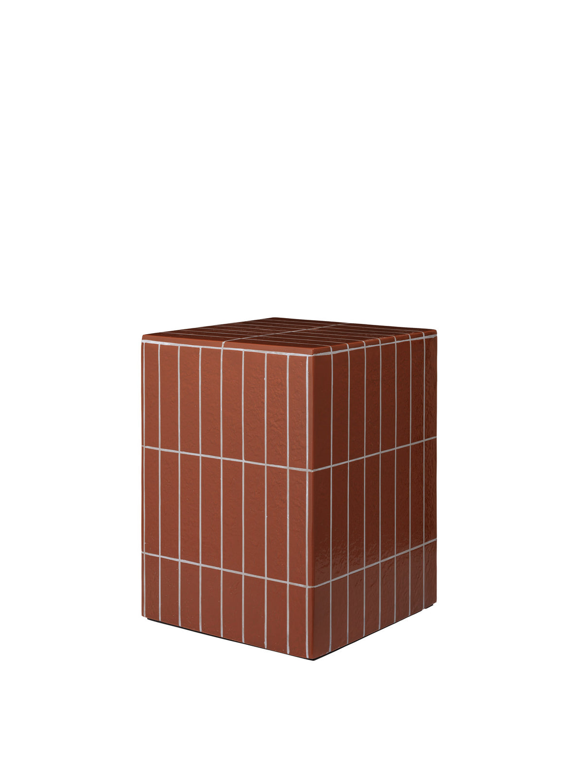 Pillar Beistelltisch in Brown präsentiert im Onlineshop von KAQTU Design AG. Beistelltisch ist von Ferm Living