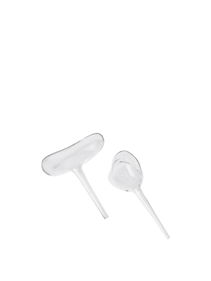 Mercury Water Globes Small Set of 2 in Clear präsentiert im Onlineshop von KAQTU Design AG. Pflanzentopfzubehör ist von Ferm Living