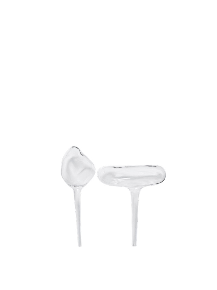 Mercury Water Globes Small Set of 2 in Clear präsentiert im Onlineshop von KAQTU Design AG. Pflanzentopfzubehör ist von Ferm Living