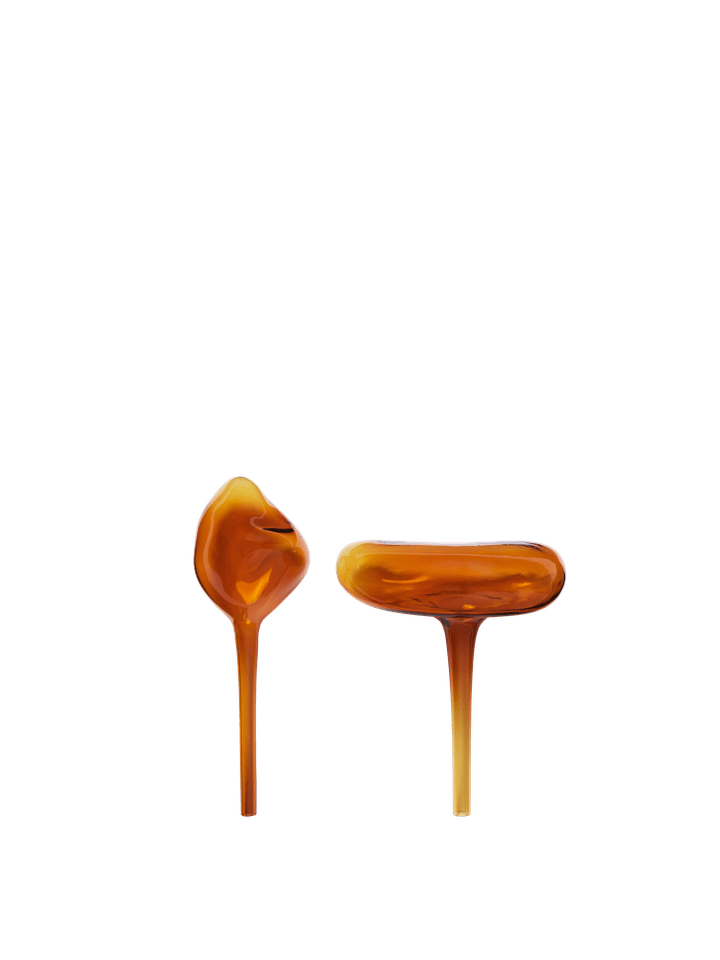 Mercury Water Globes Small Set of 2 in Amber präsentiert im Onlineshop von KAQTU Design AG. Pflanzentopfzubehör ist von Ferm Living