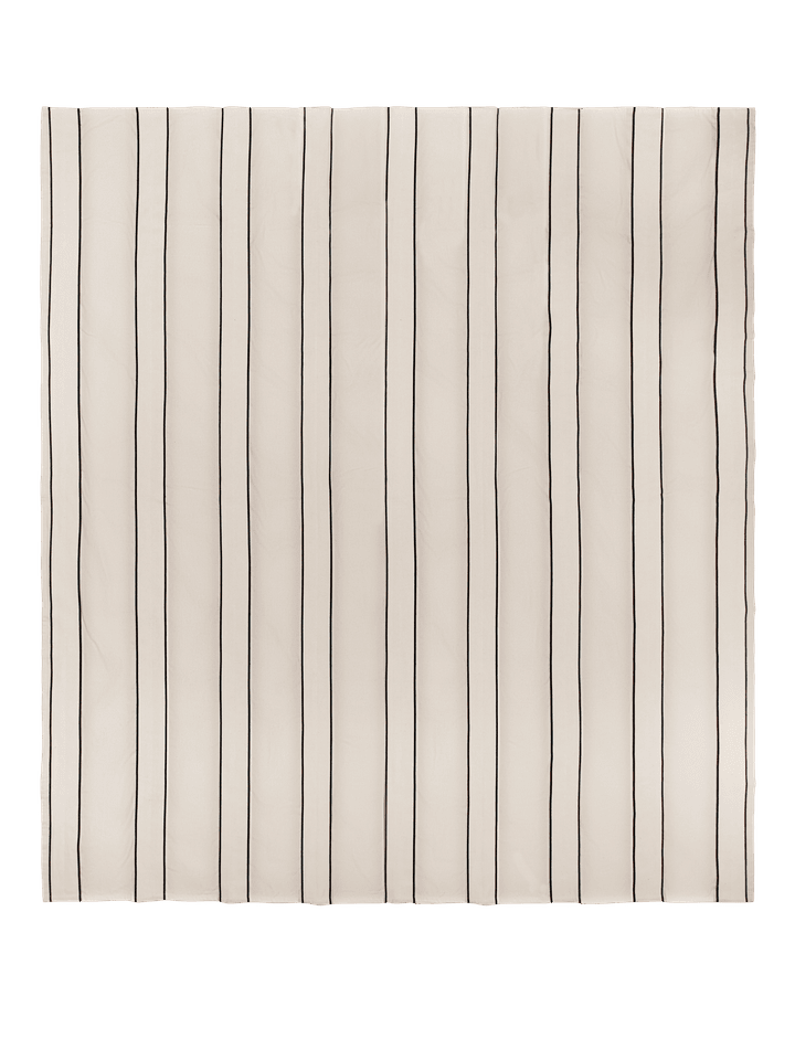 Twill Bettwäsche Double in Off-white/Black präsentiert im Onlineshop von KAQTU Design AG. Bettwäsche ist von Ferm Living