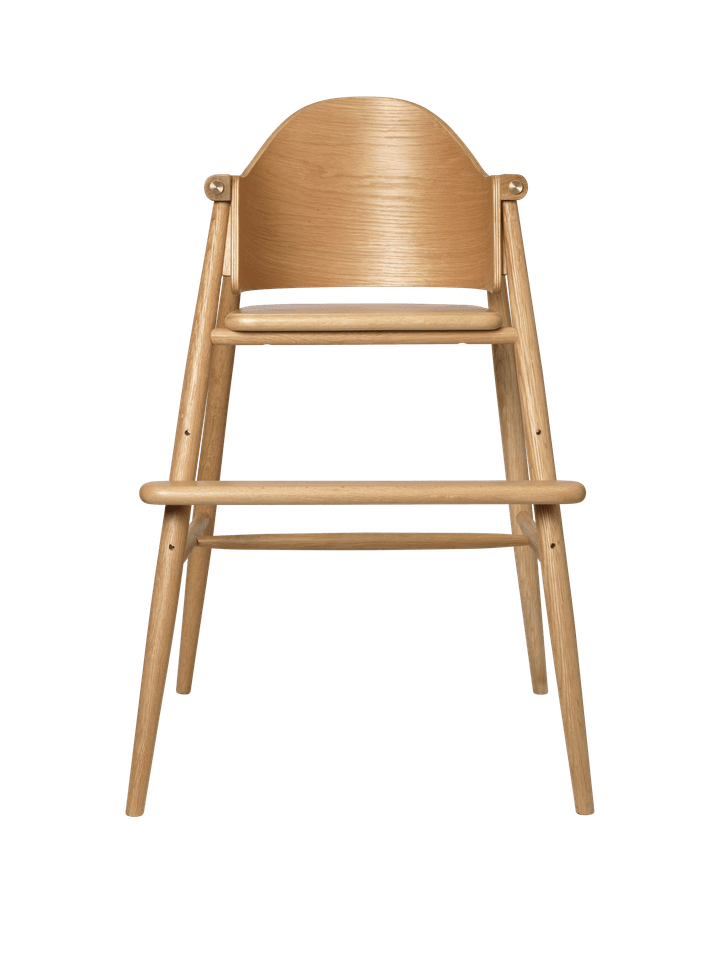 Muru Kindersitz von Ferm Living, elegante Sitzbank aus Eichenholz, perfekt für Kinderzimmer, vereint Komfort und modernes Design.